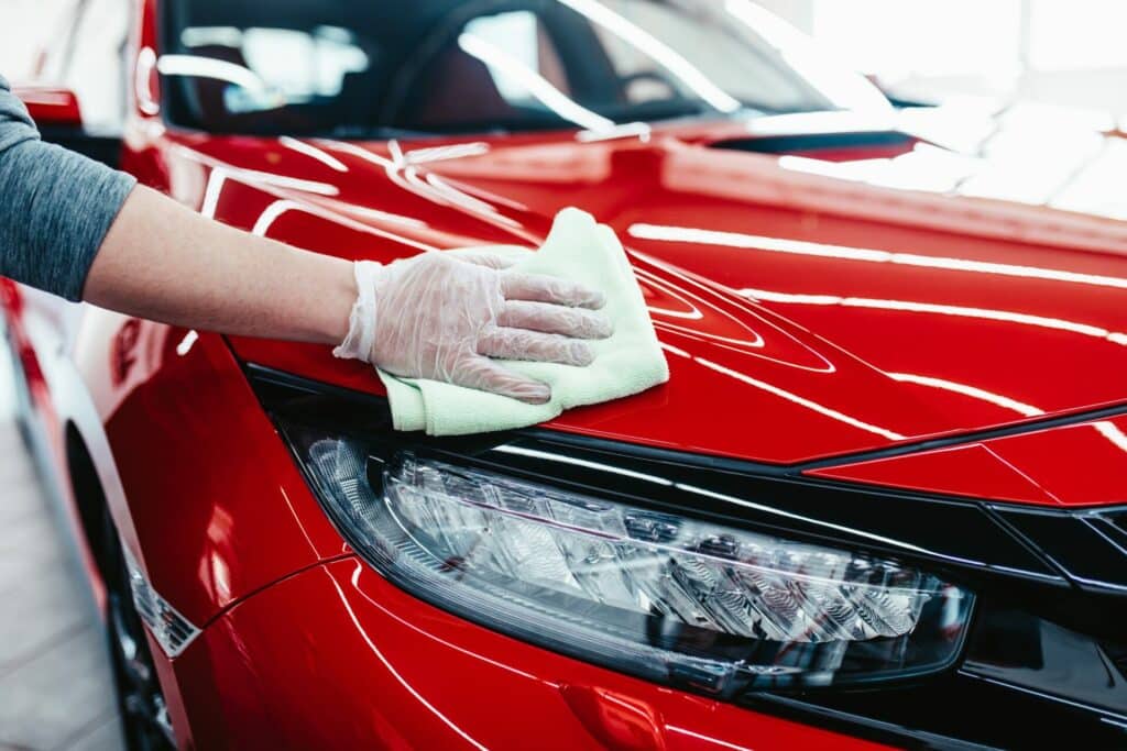 Experienced mobile car valet in Carlisle providing a meticulous clean for your vehicle.